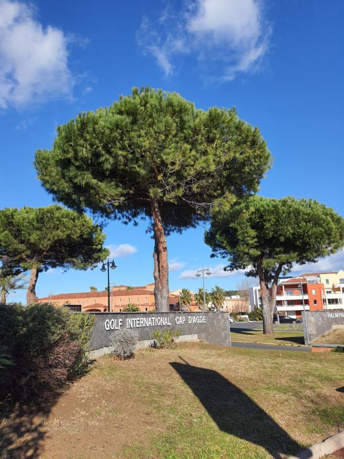 Studio 16 Le Cap D'Agde Avec Parking Prive Proche Du Centre Exterior foto